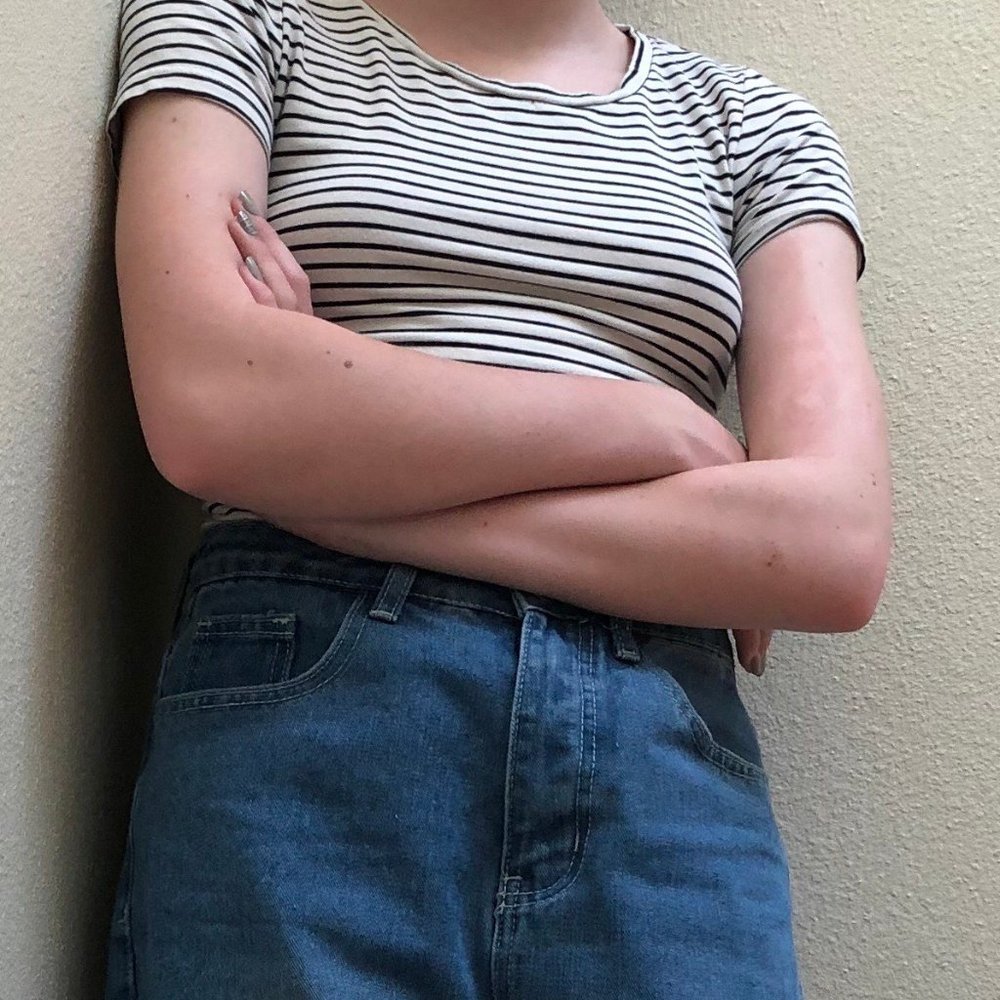 Tight Striped Basic Tee